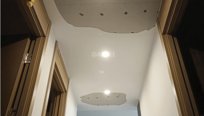 “深更半夜,又掉一大块下来”!广东一小区业主怒了