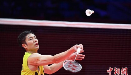 中国台北羽毛球名将周天成:希望成为鼓舞他人的榜样
