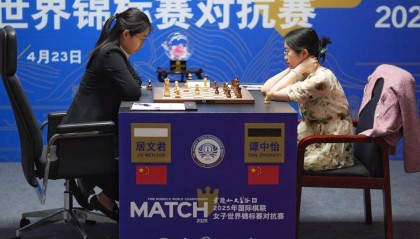 国象女子世界冠军赛:居文君五度封后创造历史