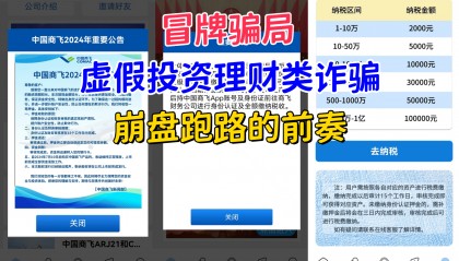 这11个网络项目涉嫌虚拟币虚假理财诈骗、民族资产解冻、传销
