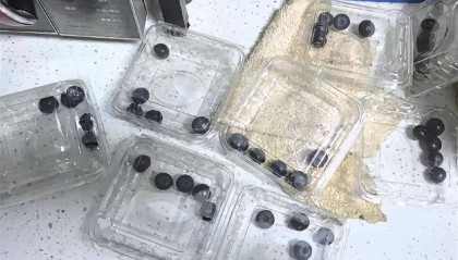 直播间8盒蓝莓只需69.9元,买家到手发现总共46颗