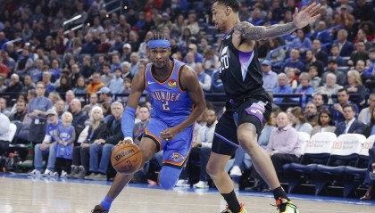 亚历山大爆砍54分科林斯22+12 雷霆送爵士4连败