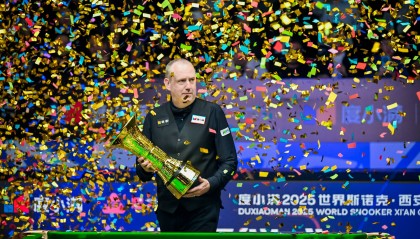 斯诺克西安大奖赛马克威廉姆斯夺冠 创造排名赛最年长捧杯纪录