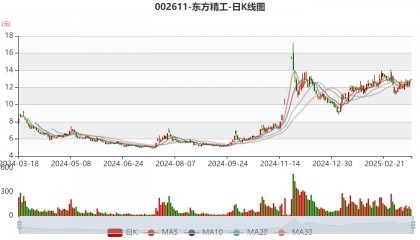 东方精工:2024年净利润5.01亿元 同比增长15.54%