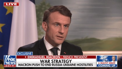 外媒:与特朗普会晤后,马克龙表示俄乌可能在未来“几周内”实现停火