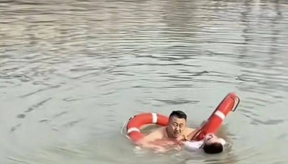 山东大哥到苏州出差,刚下火车20分钟跳河救人