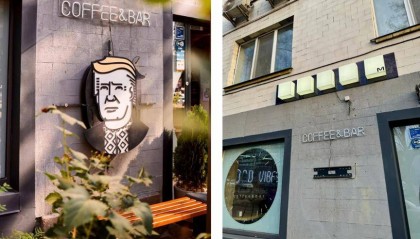 乌媒:不满美国对乌政策,基辅“特朗普”咖啡店改名