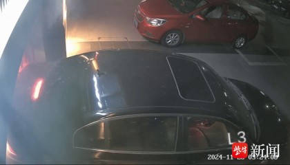 嚣张!江苏淮安一小偷凌晨偷窃,竟开车强行撞开店门!