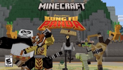《我的世界》游戏联动《功夫熊猫》,DLC售1510 Minecoin游戏币