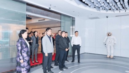 北京大兴区委常委、统战部部长蔡小军一行莅临昇辉科技调研