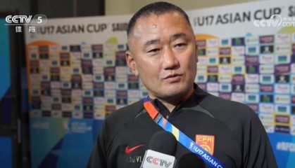 国少主帅上村健一:60分钟后队员体能续不上,需多经历高强度比赛