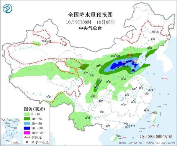 华北等地多降雨 冷空气将继续影响华北黄淮等地