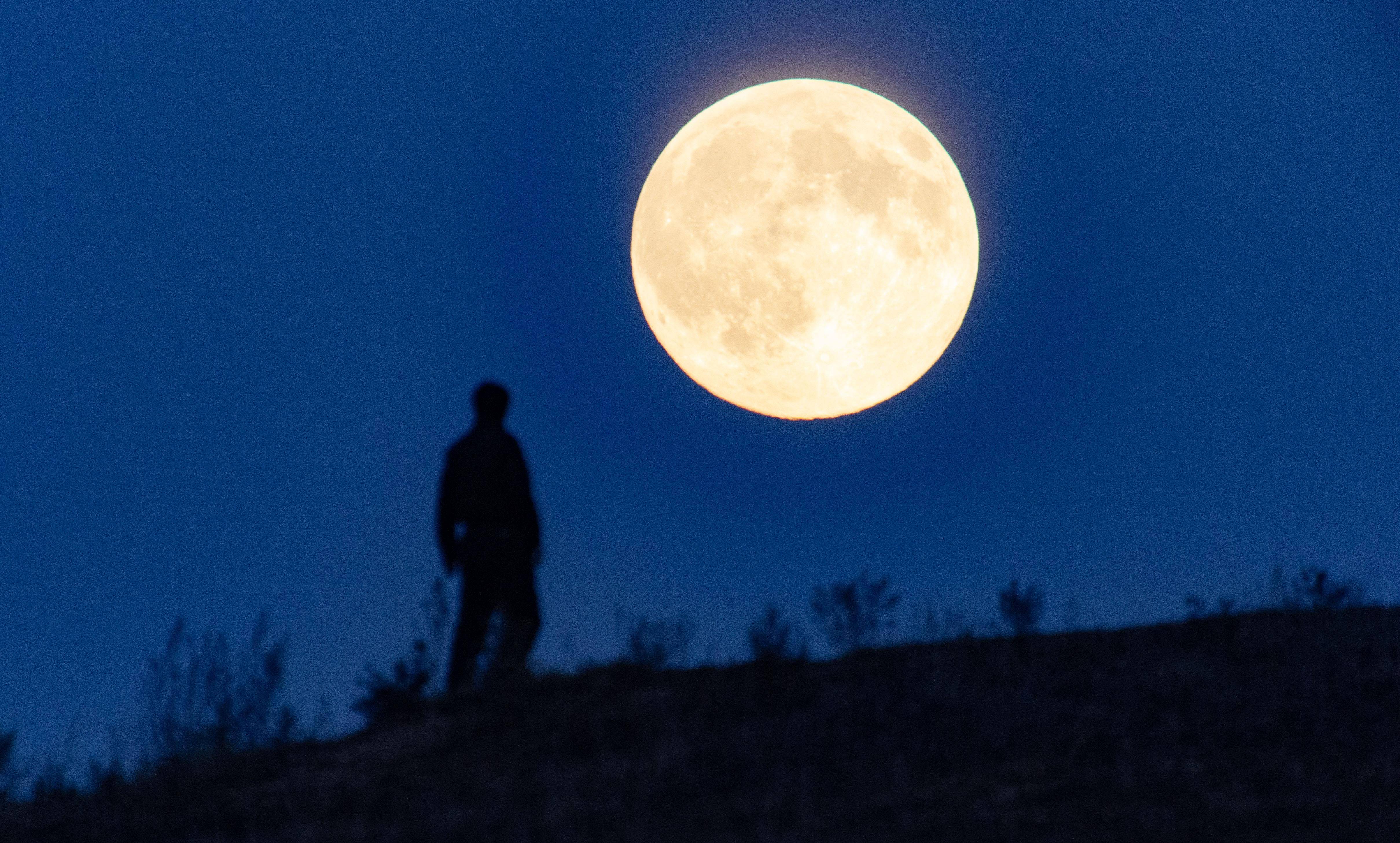今年“个头”最大的“超级月亮”来啦#